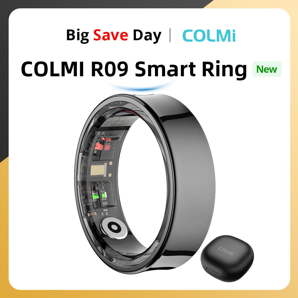 Health Monitors - 2024 COLMI R09 حلقة ذكية للرجال