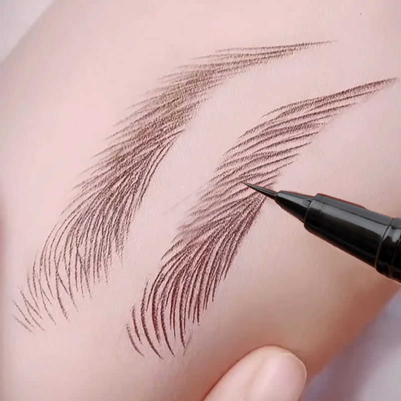 Waterproof Liquid Eyeliner Pen - قلم الحواجب السائل متعدد الوظائف، محدد