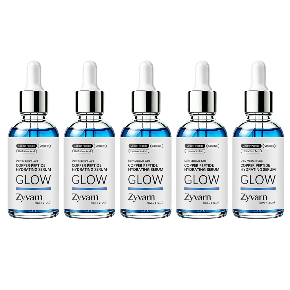 Hyaluronic Acid Facial Serum - 1/2/3/5 قطع من سيروم الببتيد النحاسي