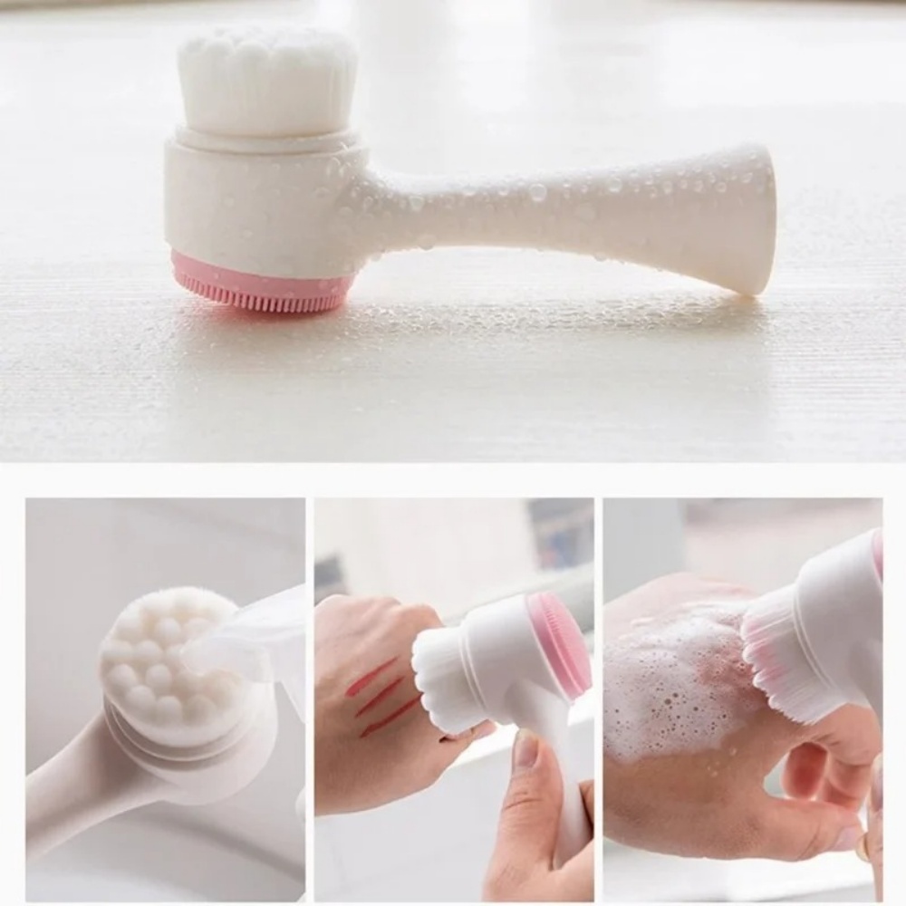 فرشاة تنظيف الوجه ثلاثية الأبع - مراجعة Silicone Face Scrubber Electric وسعره