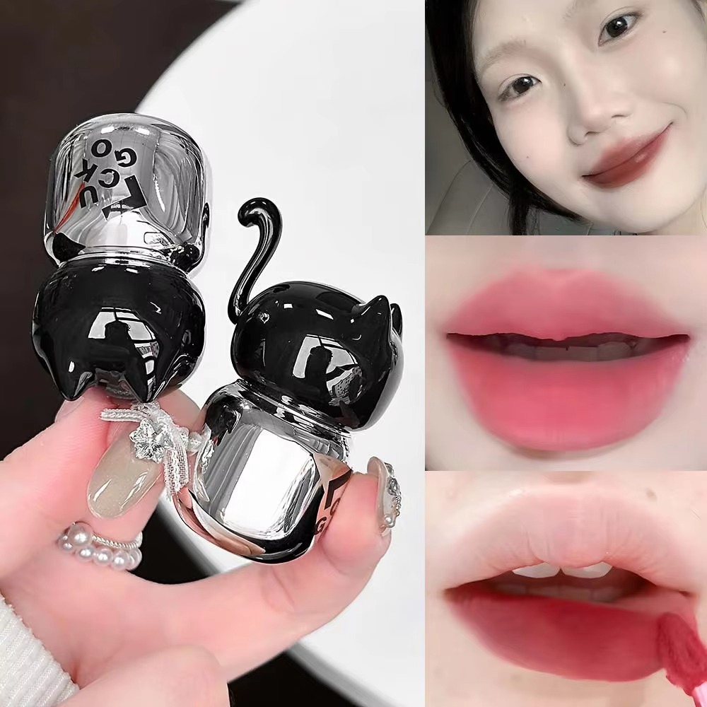 أحمر شفاه مخملي بلون أحمر قطة  - مراجعة Matte Velvet Lip Tint Long Lasting وسعره