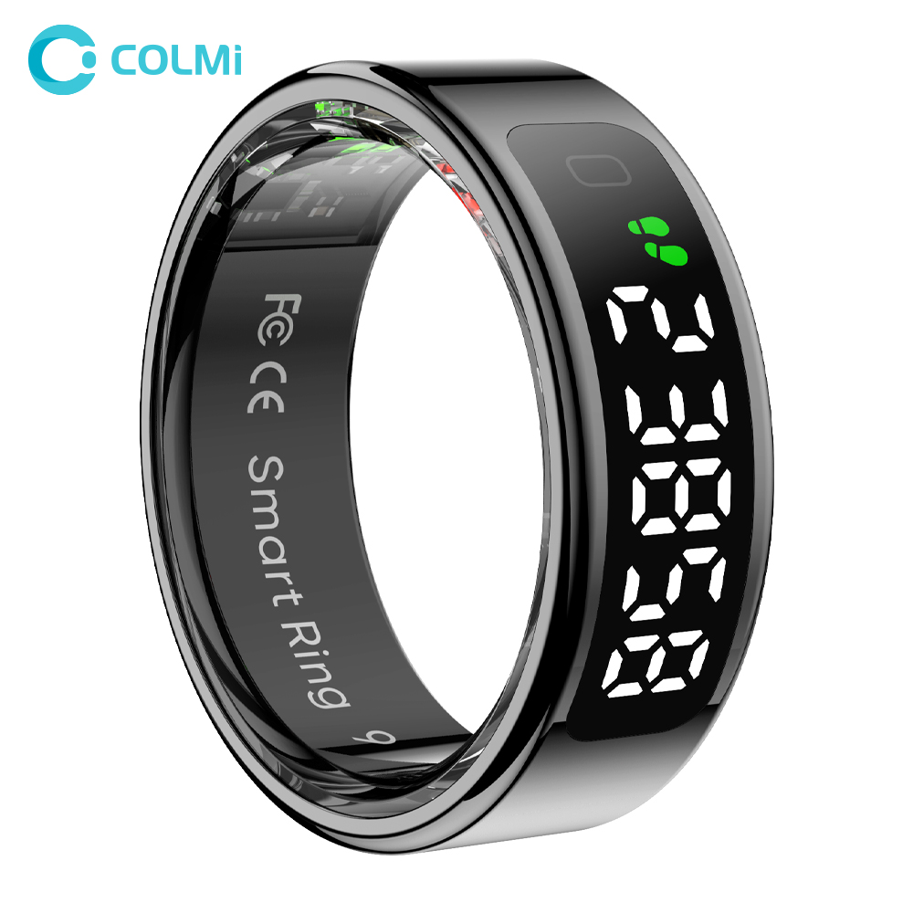 COLMI R12 حلقة ذكية مع شاشة عر - مراجعة Health Monitors وسعره