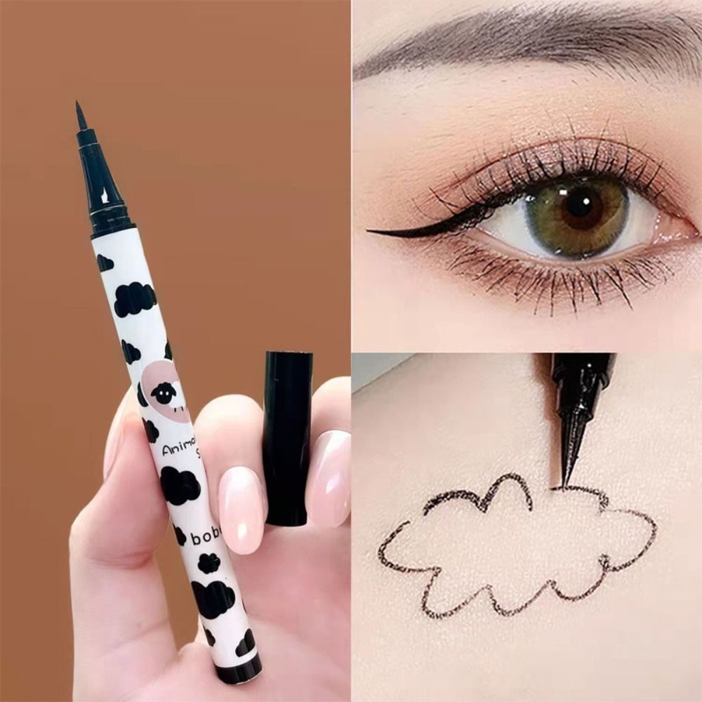 كحل سائل سريع الجفاف مقاوم للم - مراجعة Waterproof Liquid Eyeliner Pen وسعره
