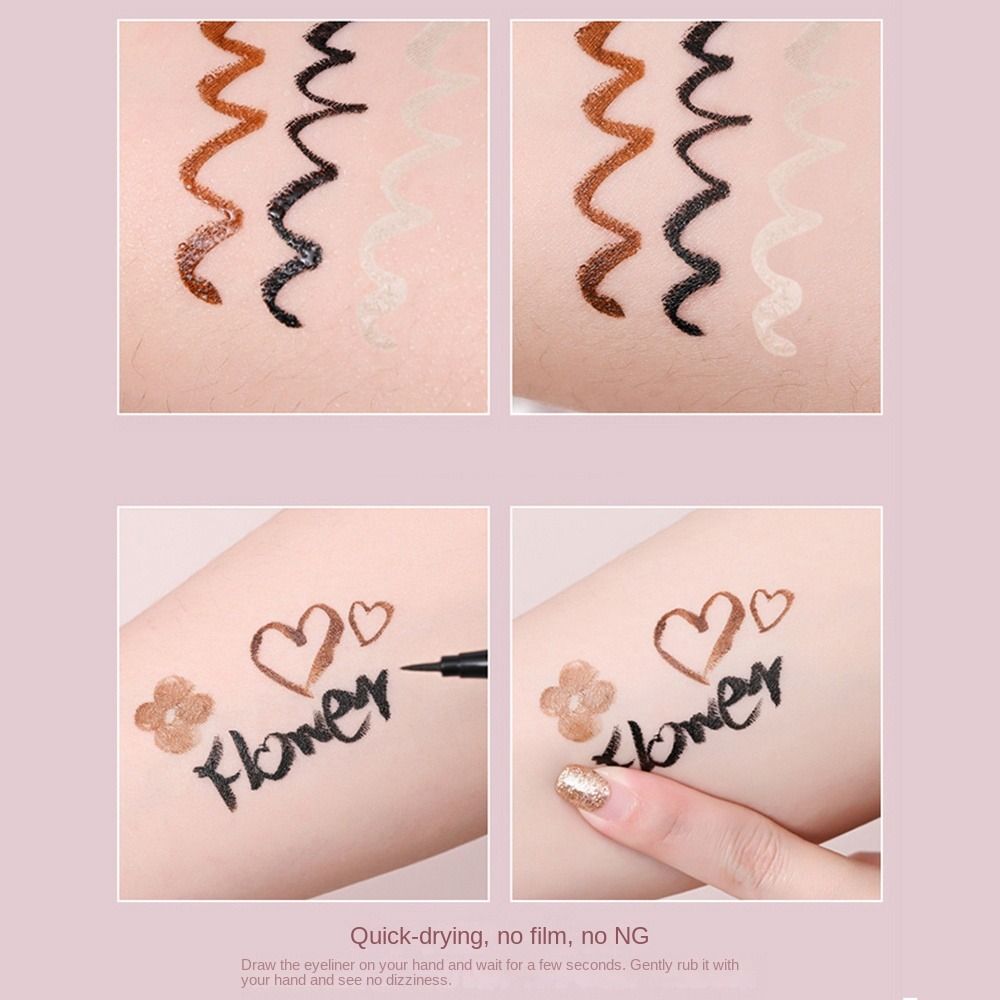 كحل سائل سريع الجفاف مقاوم للم - مراجعة Waterproof Liquid Eyeliner Pen وسعره