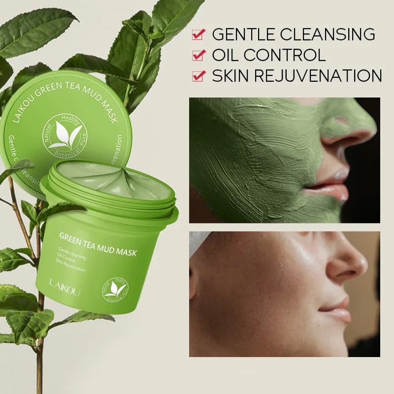 قناع طين الشاي الأخضر 100 جرام - مراجعة Green Tea Cleansing Clay Mask وسعره