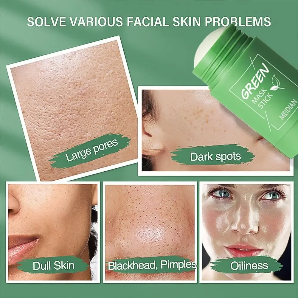 قناع الشاي الأخضر عصا إزالة ال - مراجعة Green Tea Cleansing Clay Mask وسعره