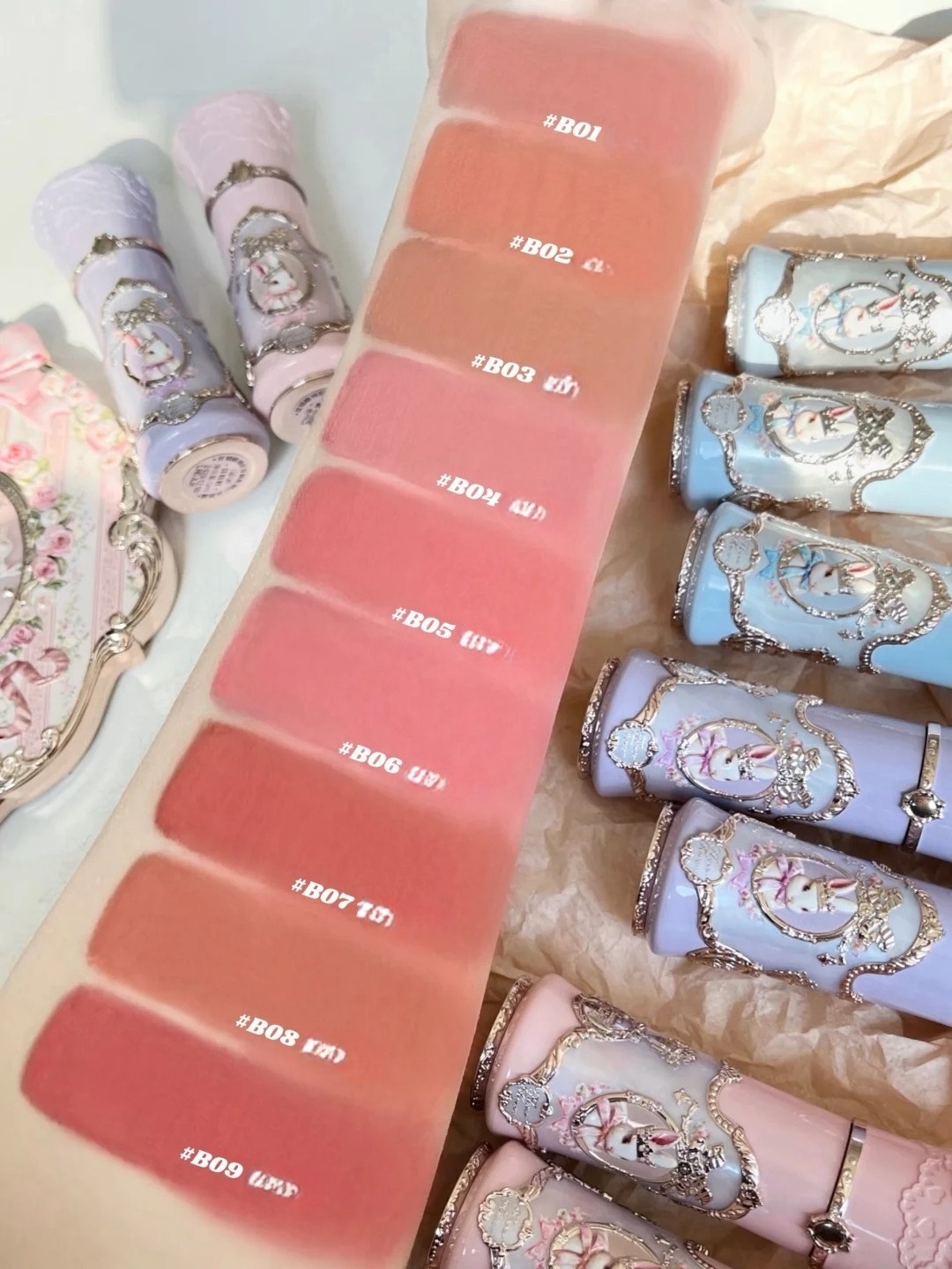 كريم شفاه كوري مطفي ومخملي طوي - مراجعة Matte Velvet Lip Tint Long Lasting وسعره