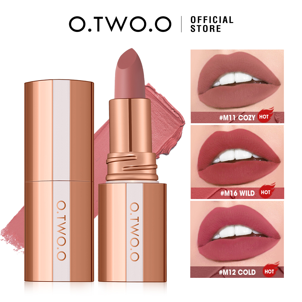 O.TWO.O ماتي أحمر الشفاه طويلة - مراجعة Matte Velvet Lip Tint Long Lasting وسعره