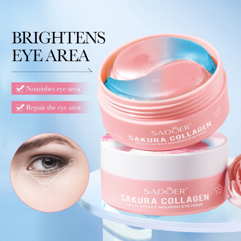 60 قطعة من قناع العين المغذي م - مراجعة Collagen Under Eye Patches وسعره