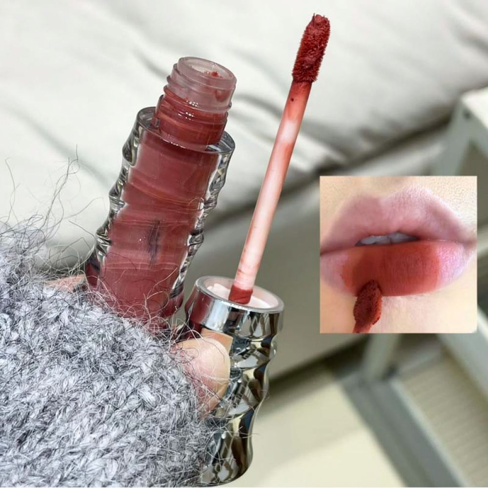 كاكاشو ملمع شفاه مخملي غير لام - مراجعة Matte Velvet Lip Tint Long Lasting وسعره