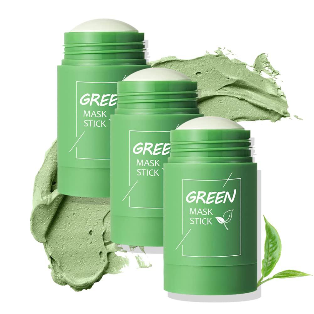 1/3 قطعة عصا طين الشاي الأخضر  - مراجعة Green Tea Cleansing Clay Mask وسعره