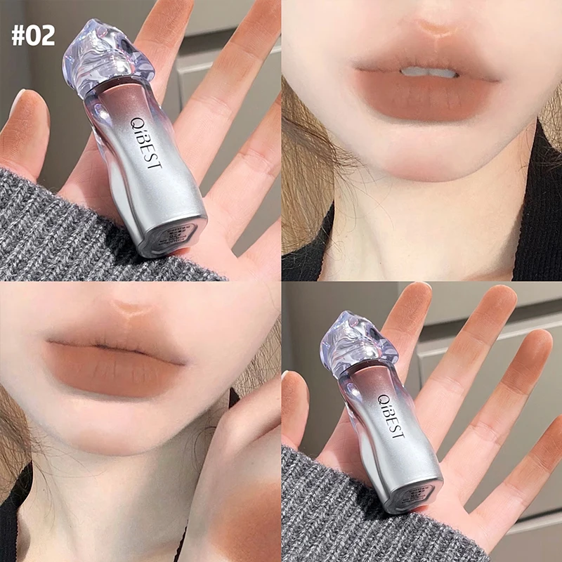 QIBEST أحمر شفاه سائل غير لامع - مراجعة Matte Velvet Lip Tint Long Lasting وسعره